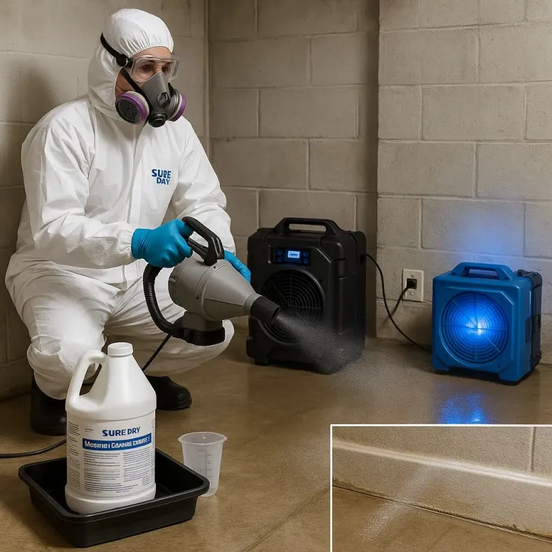 Sanitization and Odor Removal process in Lake City, PA