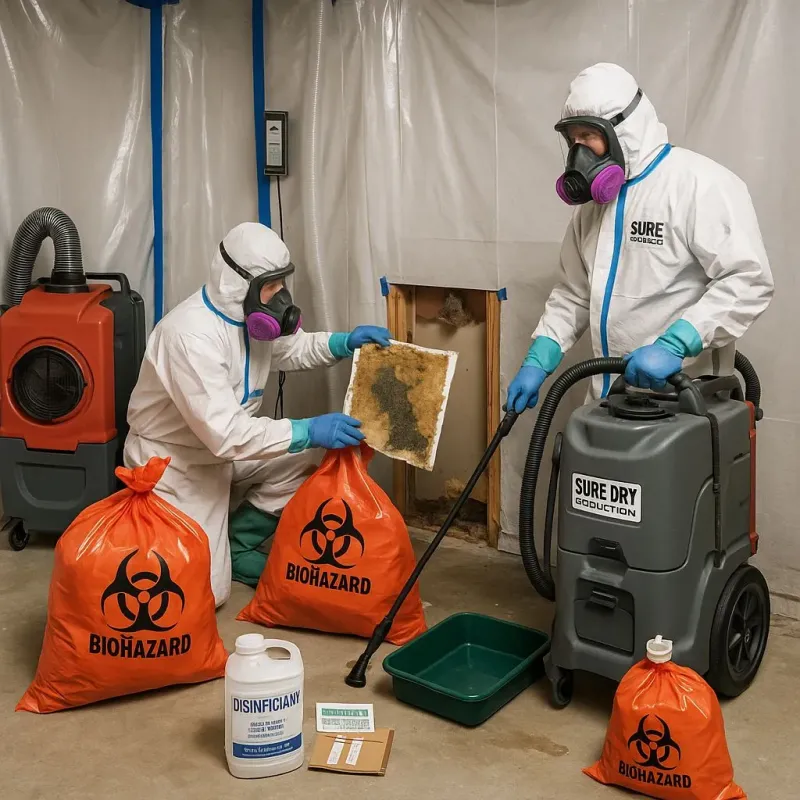 Contaminated Water Handling Protocols process in Lake City, PA