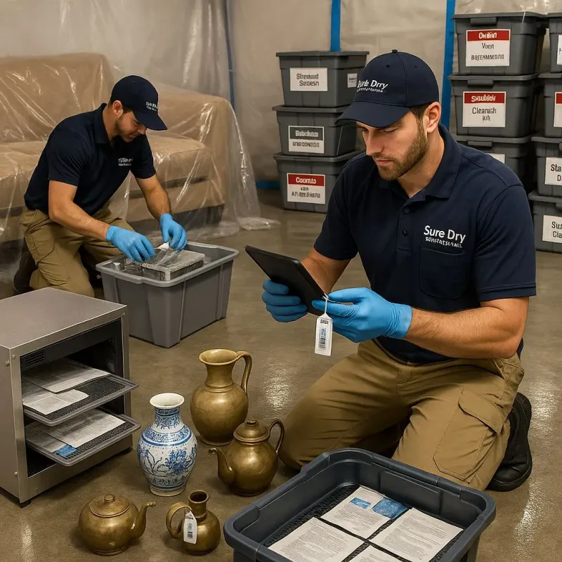 Content Protection and Restoration process in Lake City, PA