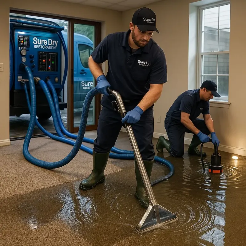 Water Extraction and Removal process in Lake City, PA